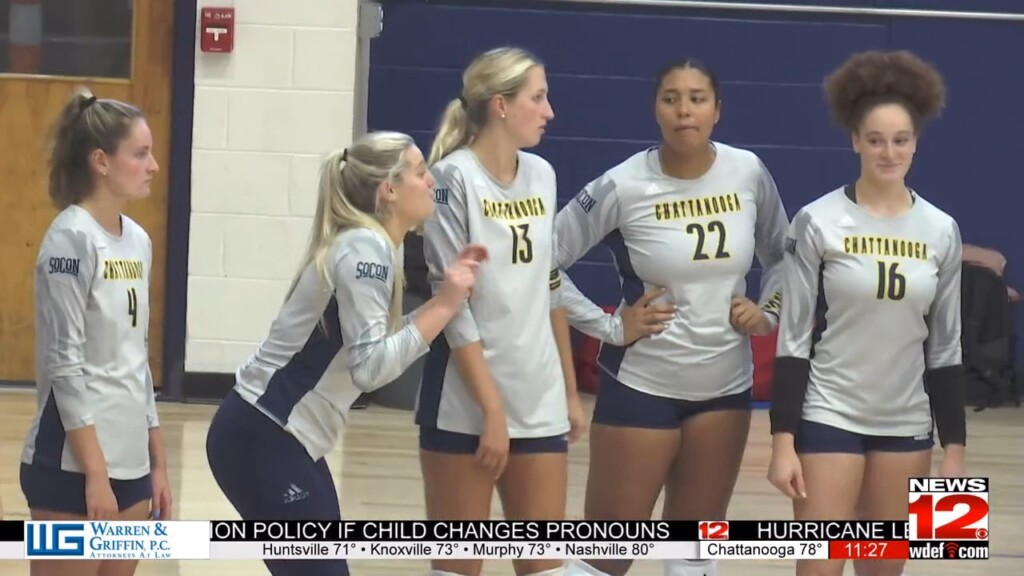 Mocs Volleyball Beats Austin Peay 3 1 In Home Opener