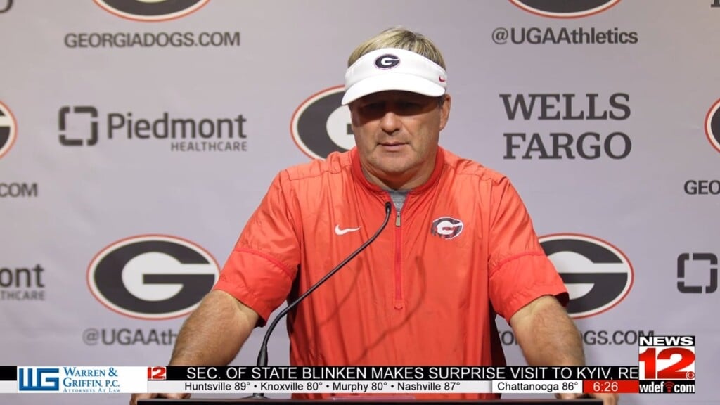 Kirby Smart Says Receiver Ladd Mcconkey Still Sidelined With Back Injury