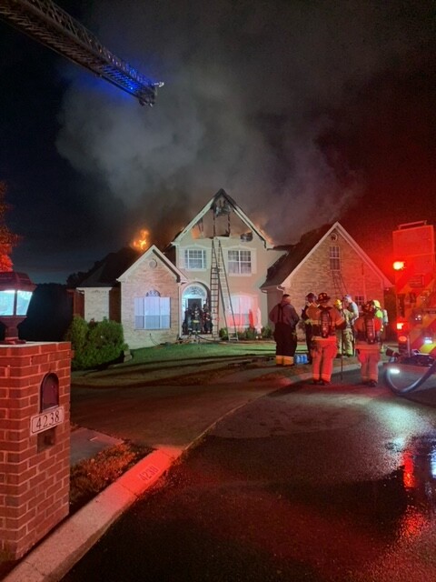 Ooltewah house fire