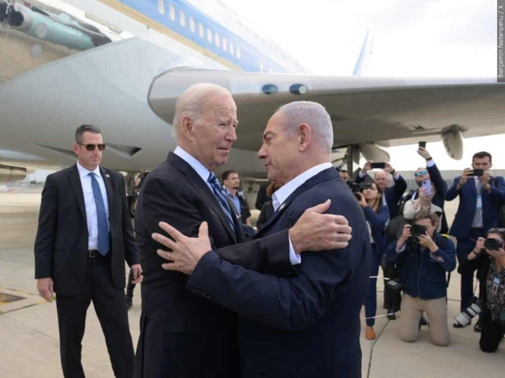 Biden meets with Netanyahu