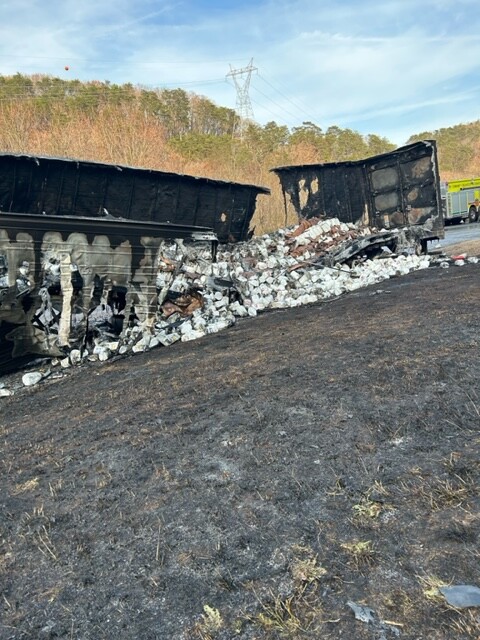 Hazmat spill on I-75