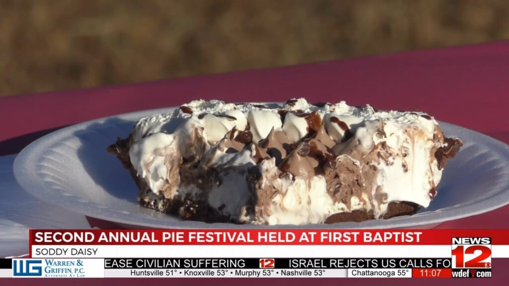 Second Annual Pie Festival Held At Soddy Daisy First Baptist Church