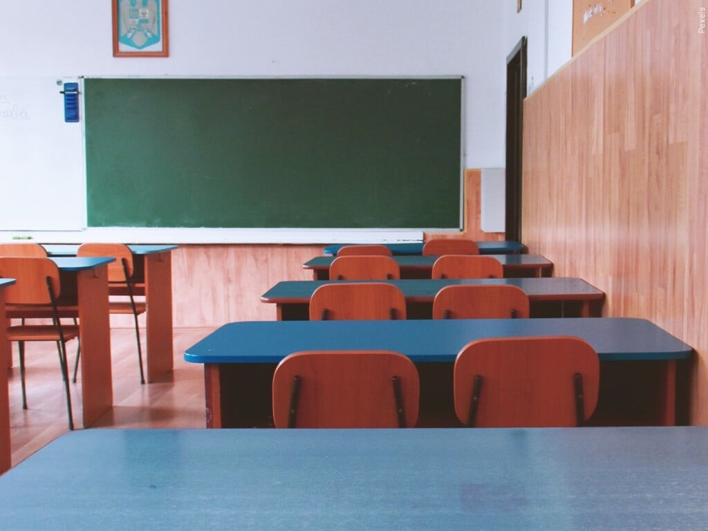 empty classroom