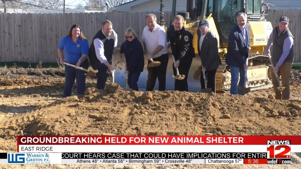 East Ridge Breaks Ground On New Animal Shelter