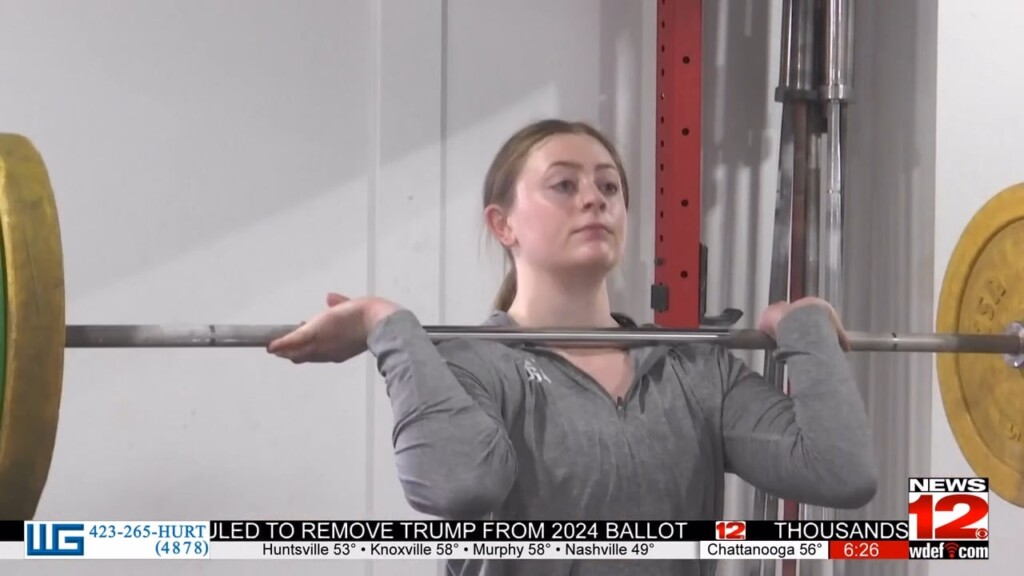 Chattanooga Weightlifter Olivia Reeves On Brink Of Qualifying For The Summer Olympics