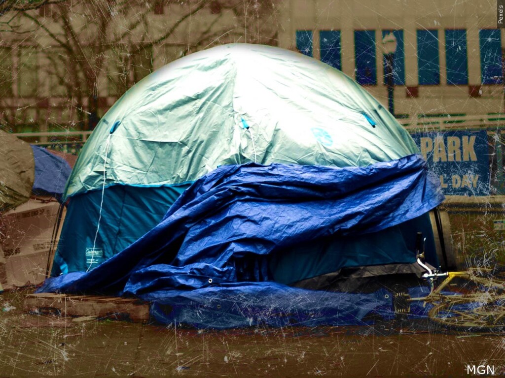 homeless tent