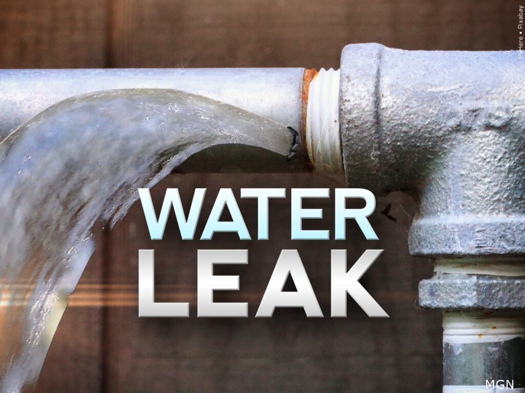 water leak