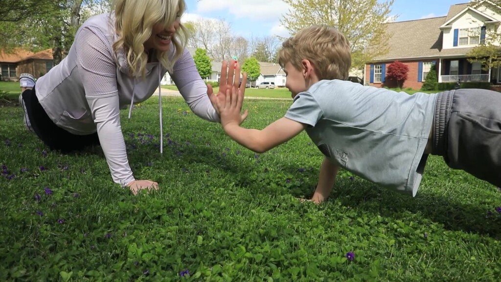 Mom To Mom Work Out With Your Kids
