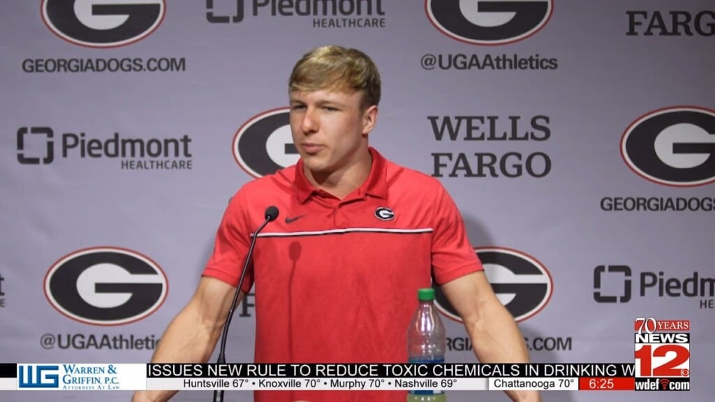 Calhoun Grad Cole Speer Enjoying The Challenge Of Playing For Georgia