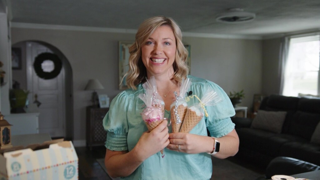 Mom To Mom Birthday Cone Party Favors