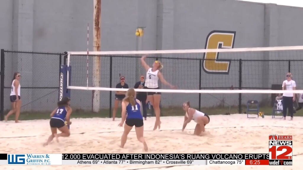 Chattanooga Beach Volleyball Team Ready For Ncaa Tournament