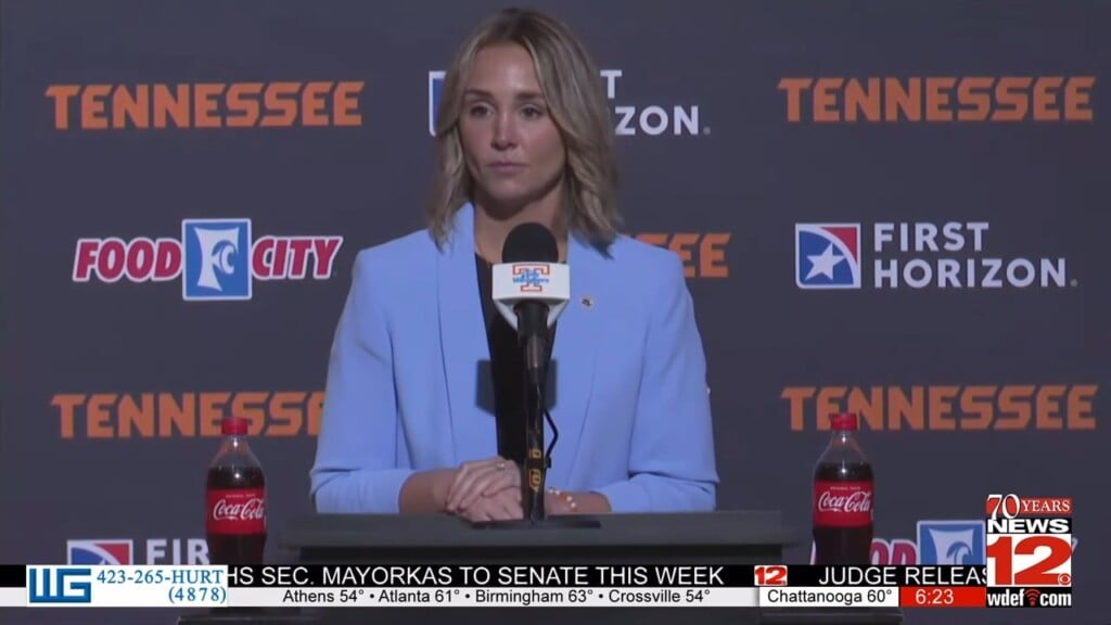 Tennessee Introduces New Lady Vols Coach Kim Caldwell