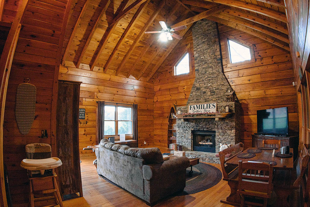 Ocoee Riverside Farm Inside Cabin Picture Ocoee Riverside Farm Inside Cabin Picture