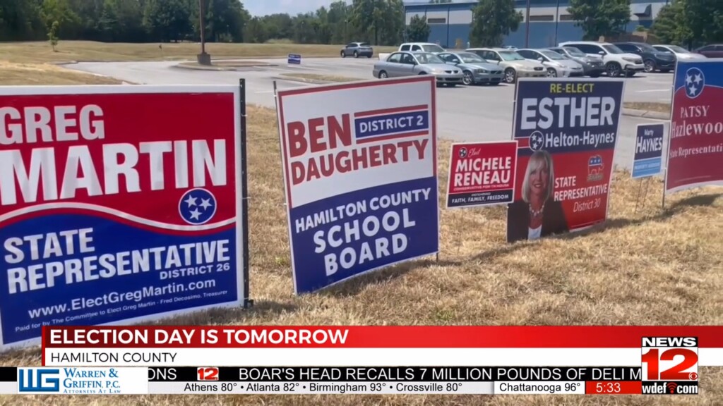 Primary Election Day In Hamilton County Reminders