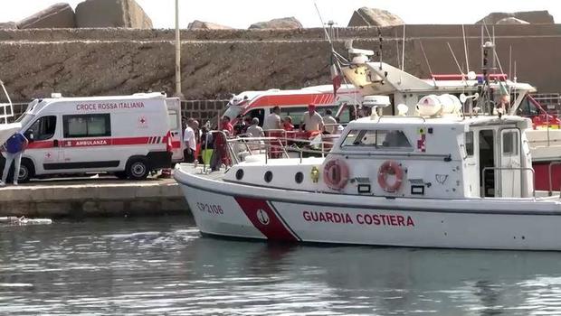 Italy Boat Sinks Sicily