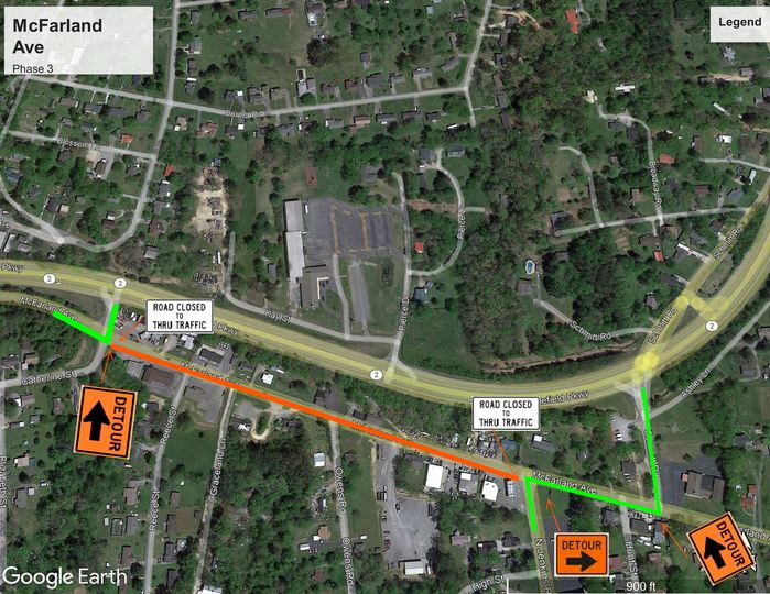 Walker Co Detour
