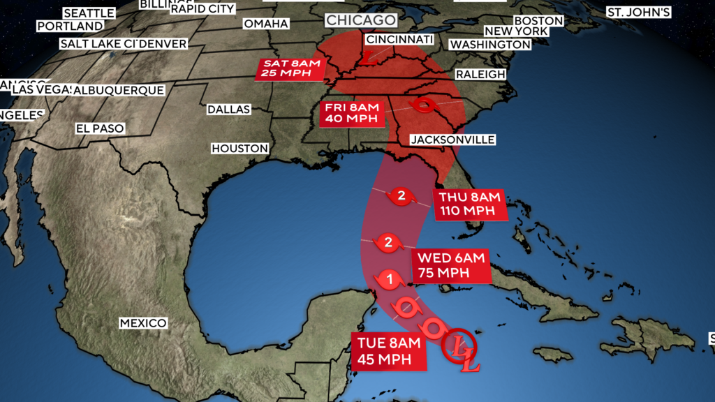 Storm That Could Become Hurricane Helene Forecast To Rapidly Intensify ...