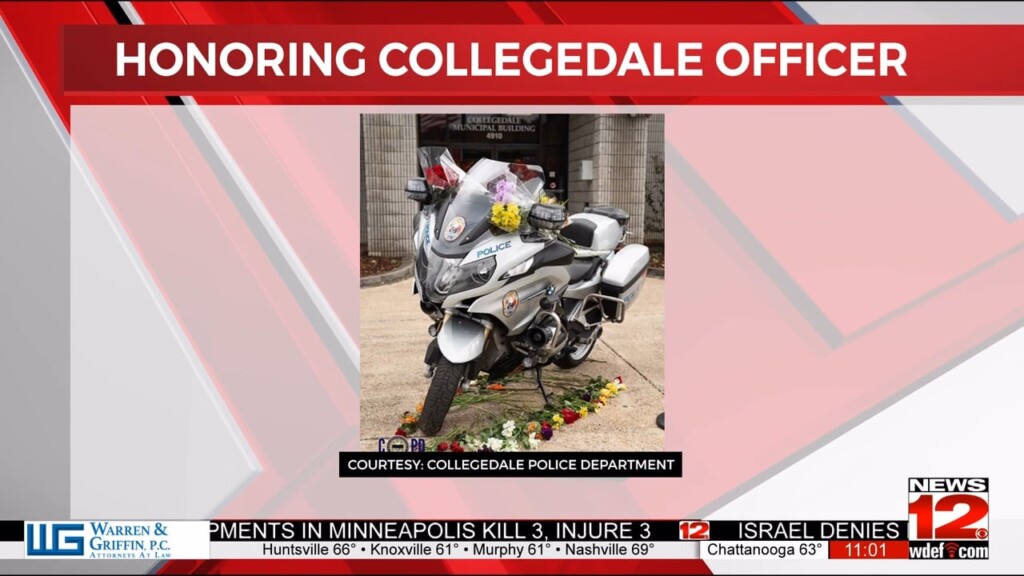 Honoring Collegedale Officer