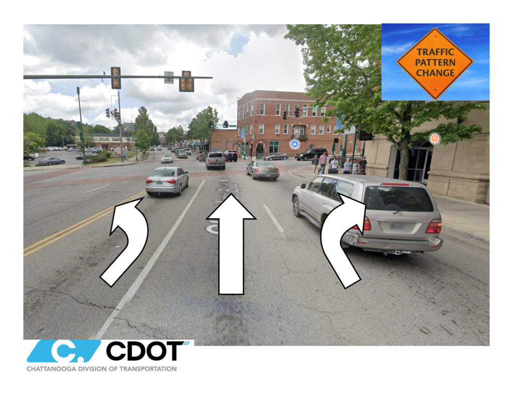 Thumbnail Frazier New Traffic Pattern Eastbound