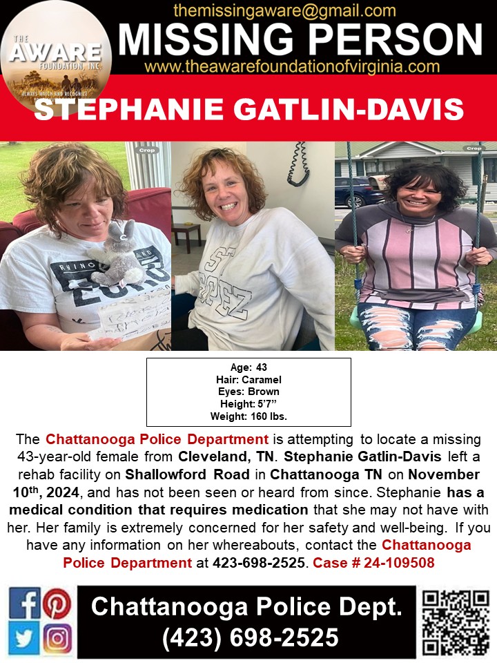 Chattanooga Police ask for help to locate missing woman - WDEF