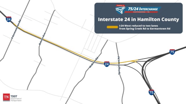 Beware more traffic restrictions along I 24 this weekend - WDEF