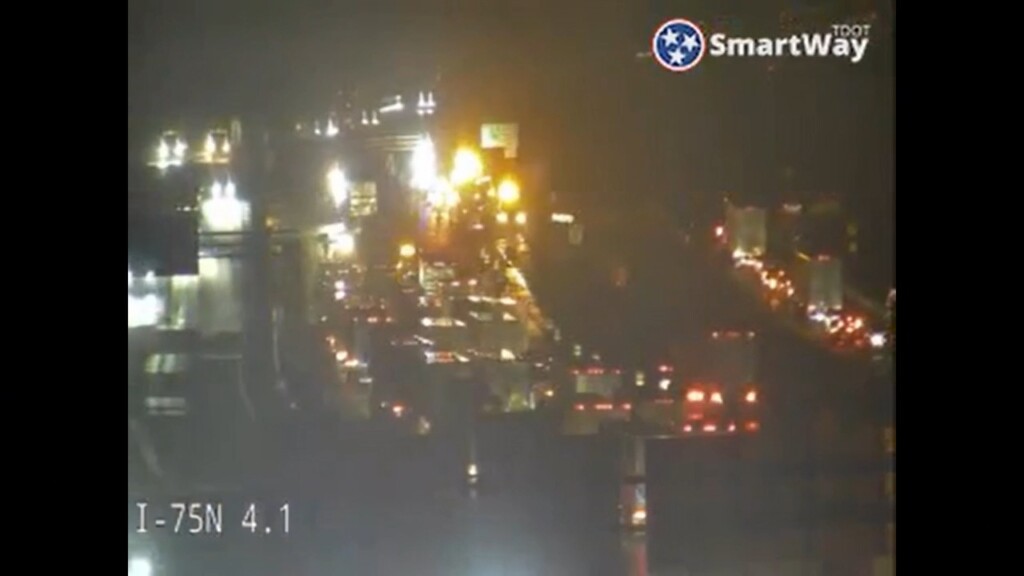 I 75 Southbound Shuts Down Due To A Multi Vehicle Crash