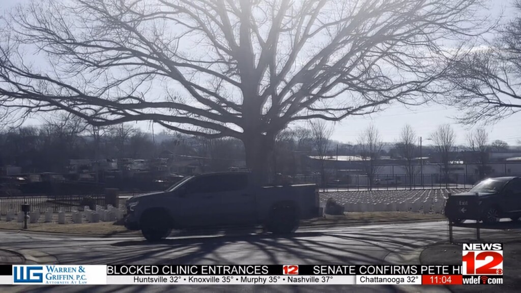Volunteers Came Together To Collect Wreaths From The National Cemetery
