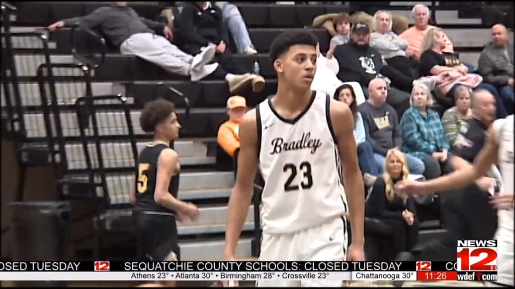 Tyrese Stovall Posts Huge Double Double To Lead Bradley Central Over Mcminn Co