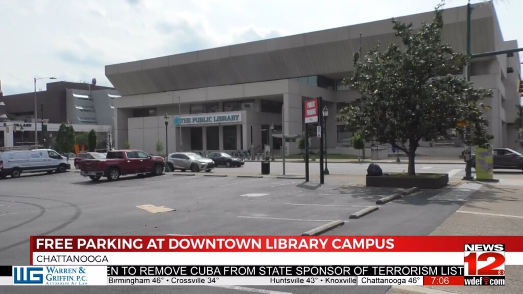 Free Library Parking
