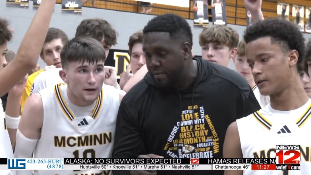 Mcminn Co Defeats Cleveland 53 41