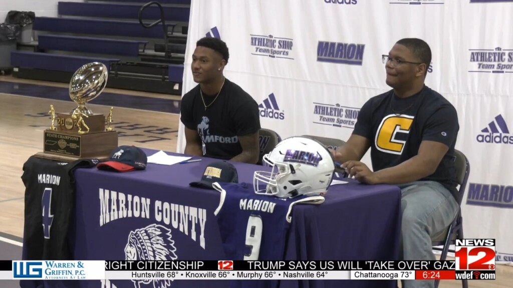 Marion Co's Sam Pickett And Myles Mays Sign College Scholarships