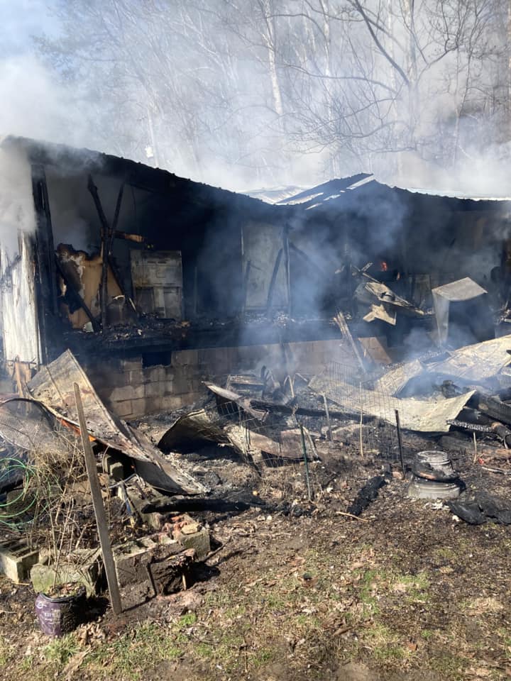 Dunlap House Fire 1