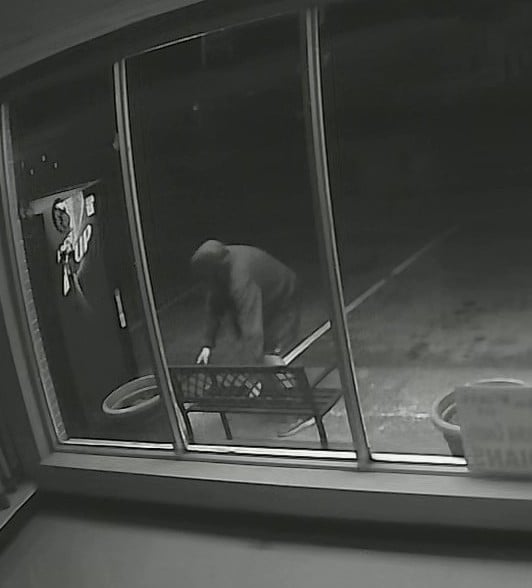 Dunlap Bench Thief Dunlap Police Department