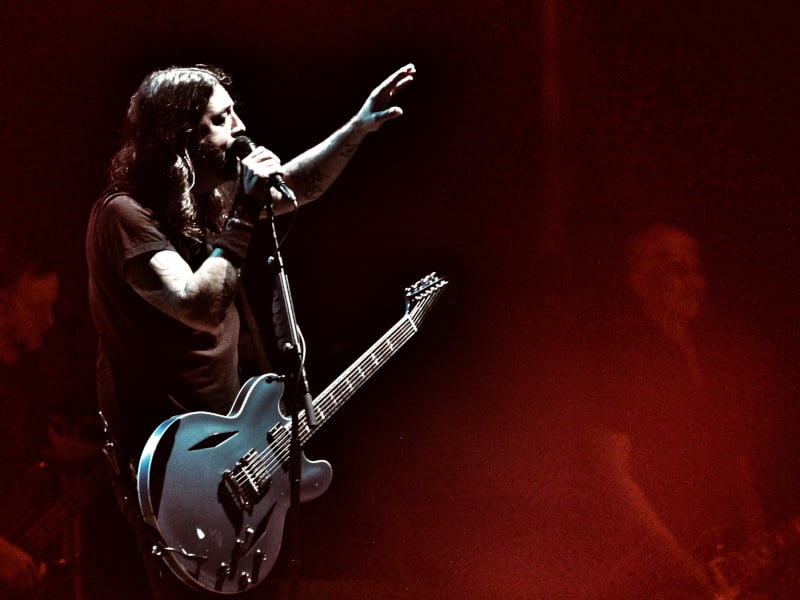 Dave Grohl Performs With La Philharmonic During His Surprise Appearance At Coachella