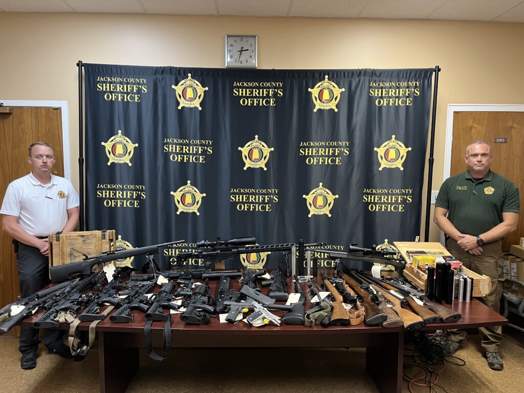 Items Recovered In Jackson County Search Warrant
