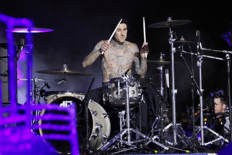 Travis Barker Confirms That He Owns Liquid Death Can Carrying Ozzy Osbourne’s Dna