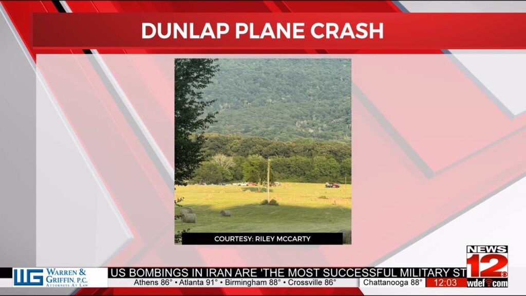 Plane Crashes And Injures Two In Dunlap