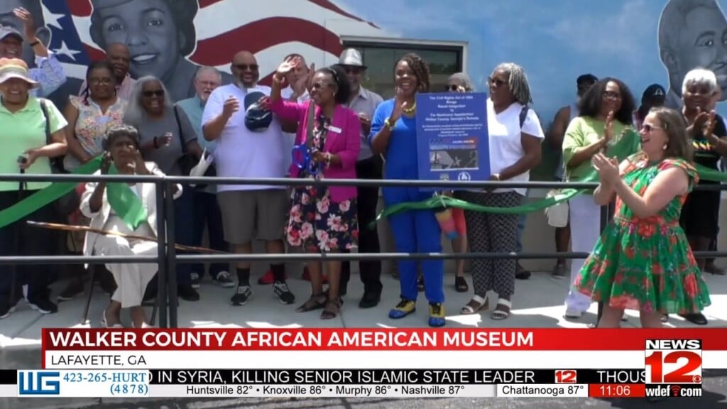 The Walker County African American Museum Ribbon Cutting Ceremony