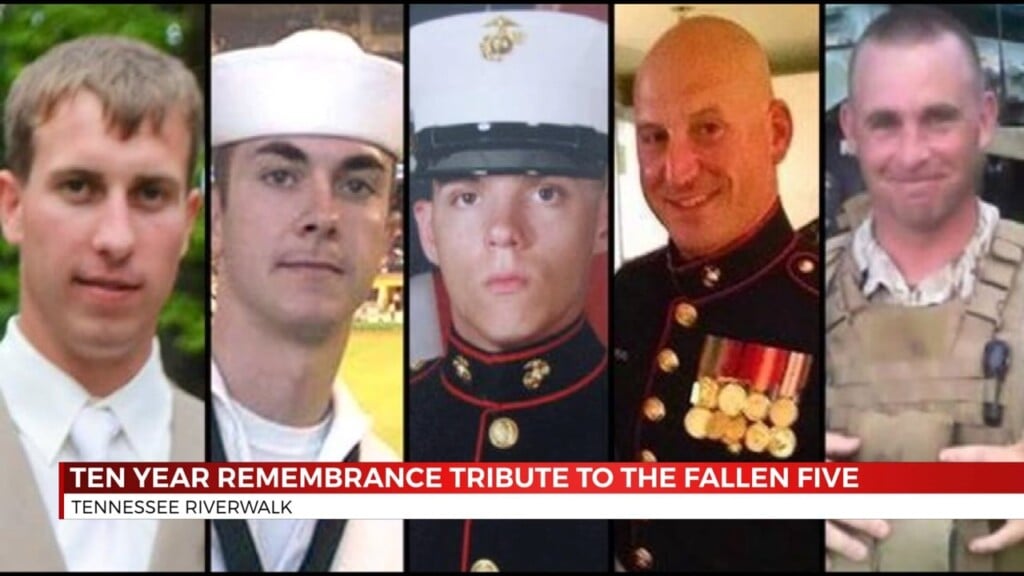 Ten Years Later: Chattanooga Honors The Fallen Five