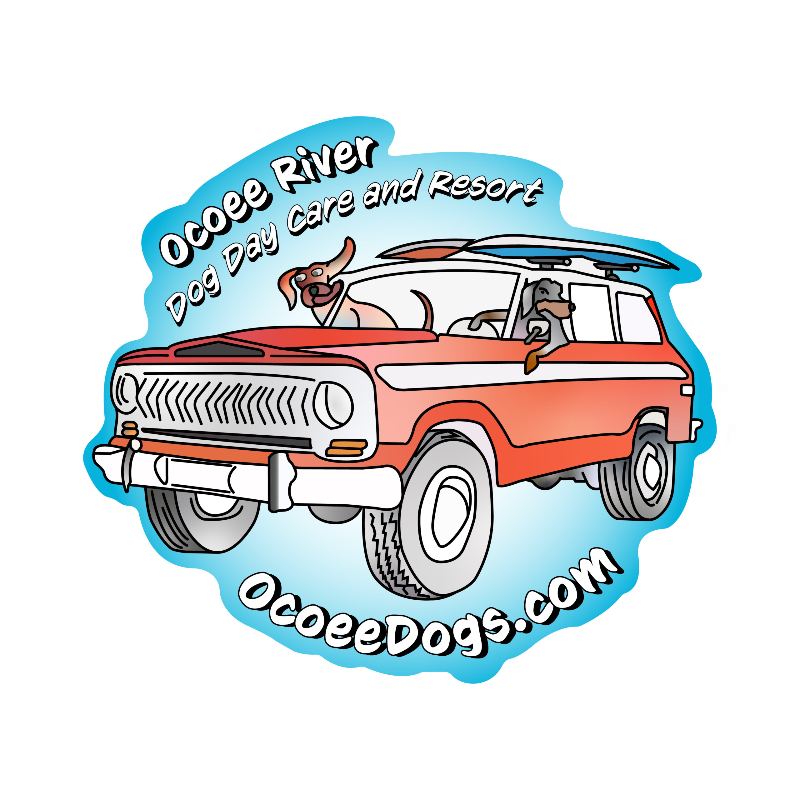 Ocoee River Dogs Daycare Logo
