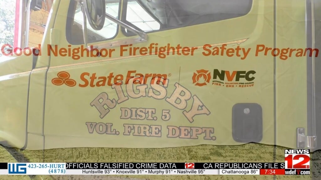 Nine Tennessee Fire Departments Receive $10,000 Grants