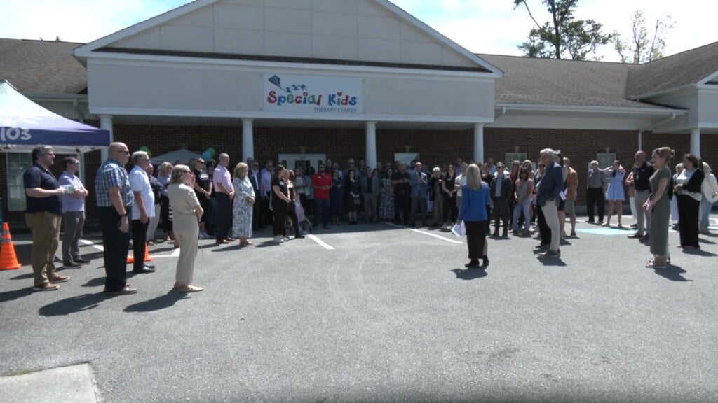 Ribbon Cut On Special Kids Clinic