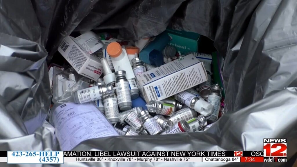 Hamilton County Hosts Drug Take Back Event