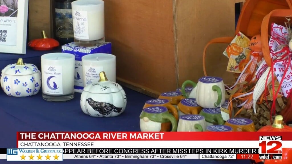 Vendors Showcase At Chattanooga River Market