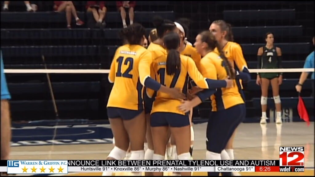 Mocs Volleyball Falls To Ohio In Chattanooga Classic