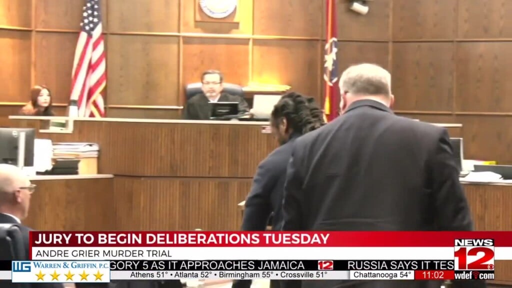 Jury To Deliberate Tuesday After Tense Closing Arguments In Grier Trial