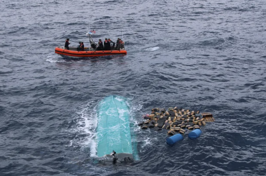 Drug Smuggling Boat Capsized