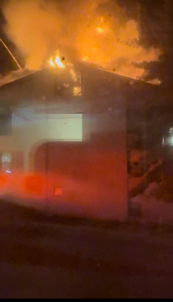 Apartment fire
