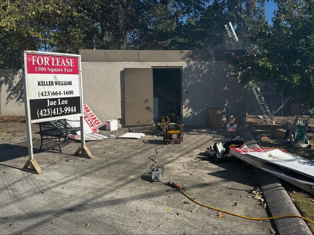 Storage Shed Fire