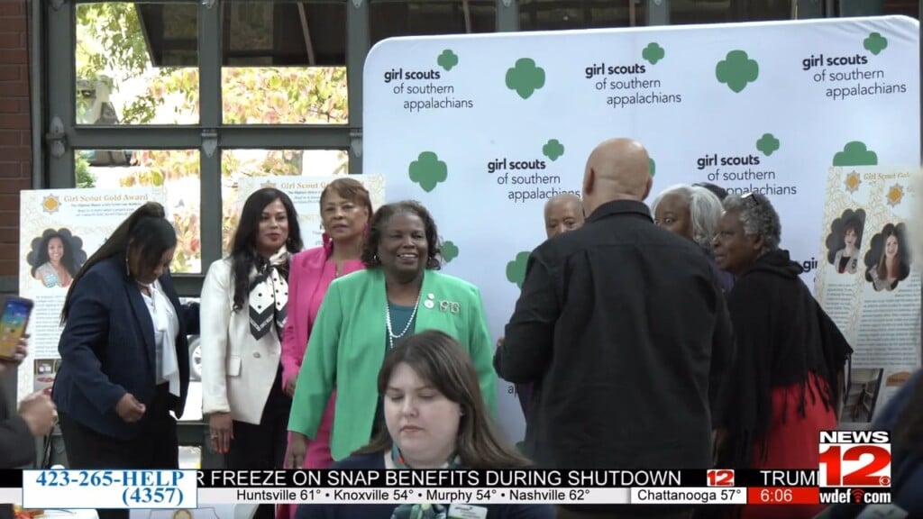 Girl Scouts Honor Dr. Edna Varner